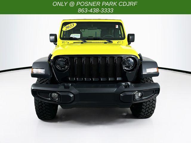 used 2023 Jeep Wrangler car, priced at $36,000