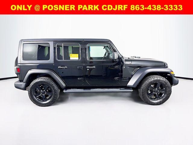 used 2020 Jeep Wrangler Unlimited car, priced at $31,499