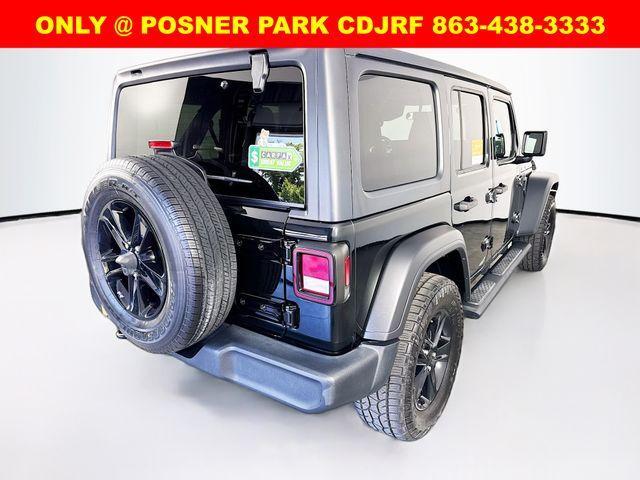 used 2020 Jeep Wrangler Unlimited car, priced at $31,499