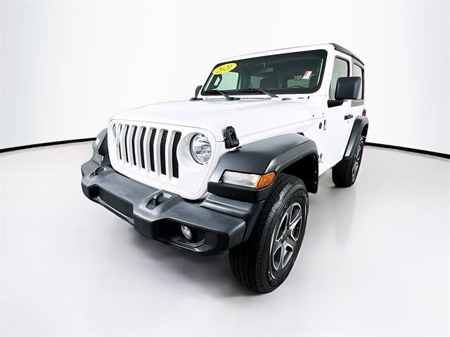 used 2021 Jeep Wrangler car, priced at $35,491