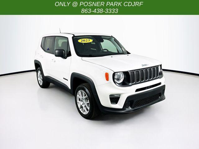 used 2023 Jeep Renegade car, priced at $26,327