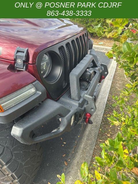 used 2021 Jeep Wrangler Unlimited car, priced at $33,500