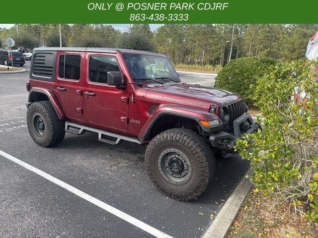 used 2021 Jeep Wrangler Unlimited car, priced at $33,500