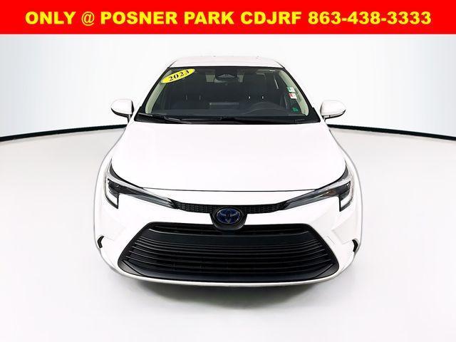 used 2023 Toyota Corolla Hybrid car, priced at $18,800
