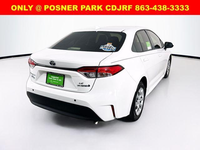 used 2023 Toyota Corolla Hybrid car, priced at $18,800