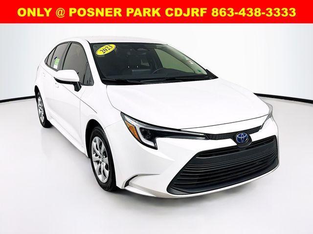 used 2023 Toyota Corolla Hybrid car, priced at $18,800