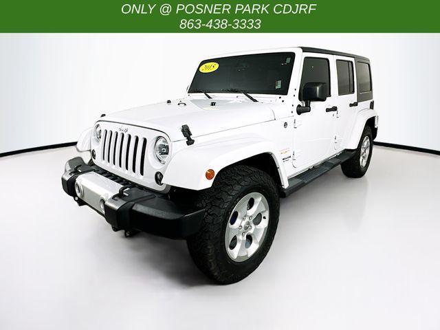 used 2015 Jeep Wrangler Unlimited car, priced at $22,695