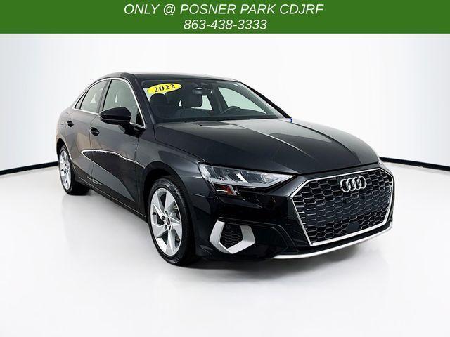 used 2022 Audi A3 car, priced at $23,500