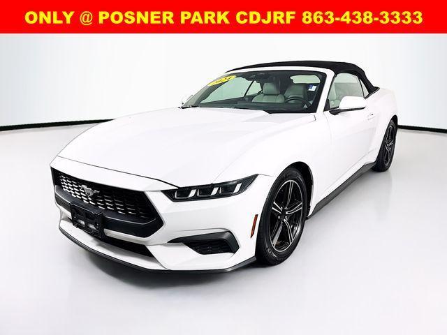 used 2024 Ford Mustang car, priced at $29,399