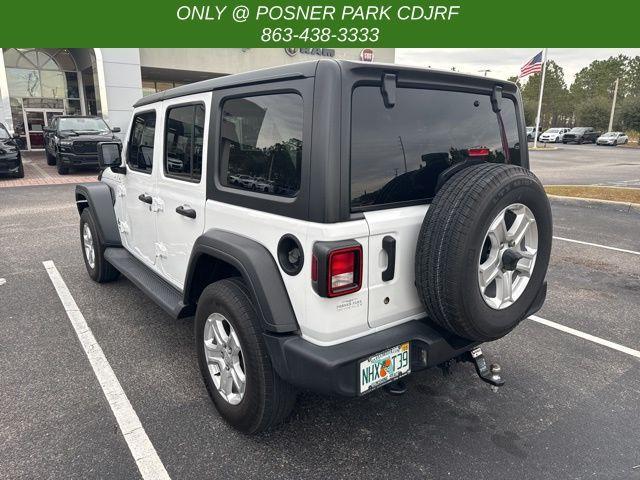 used 2020 Jeep Wrangler Unlimited car, priced at $24,295