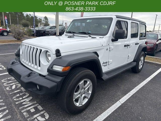 used 2020 Jeep Wrangler Unlimited car, priced at $24,295