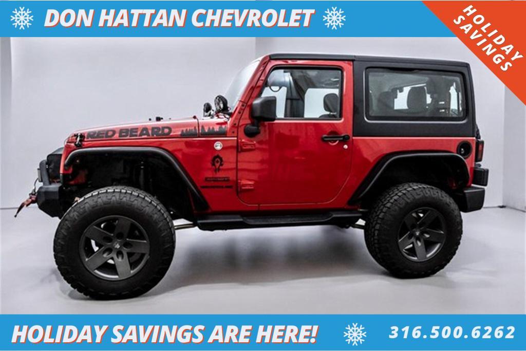 used 2014 Jeep Wrangler car, priced at $17,498