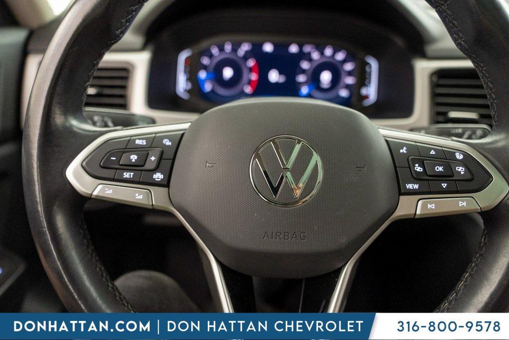 used 2021 Volkswagen Atlas car, priced at $33,704