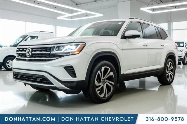 used 2021 Volkswagen Atlas car, priced at $33,704