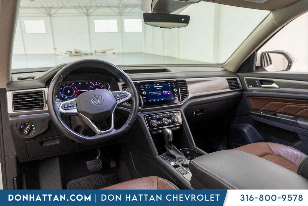 used 2021 Volkswagen Atlas car, priced at $33,704