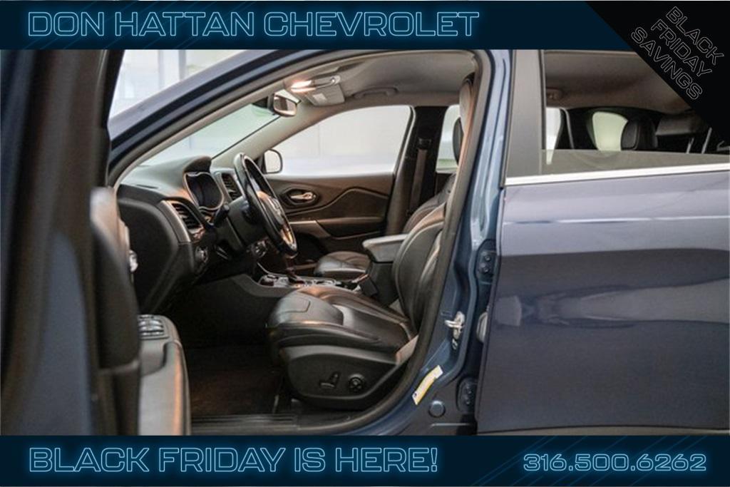 used 2021 Jeep Cherokee car, priced at $22,899