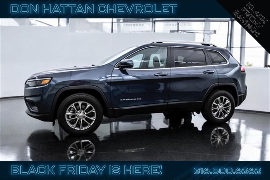 used 2021 Jeep Cherokee car, priced at $22,899