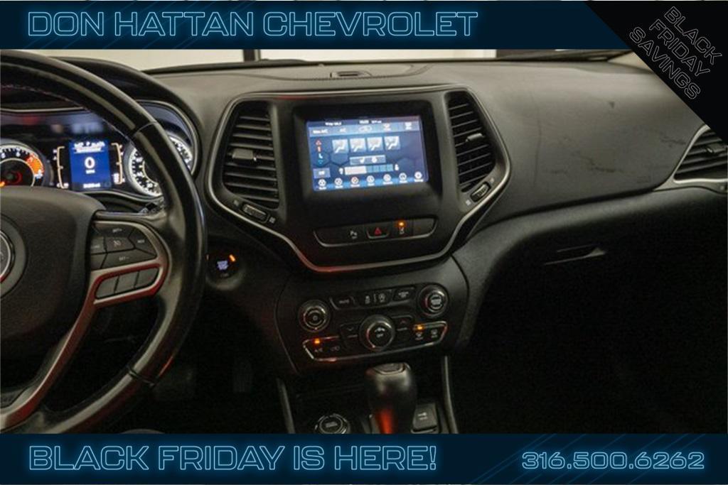 used 2021 Jeep Cherokee car, priced at $22,899