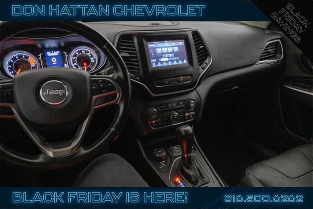 used 2021 Jeep Cherokee car, priced at $22,899