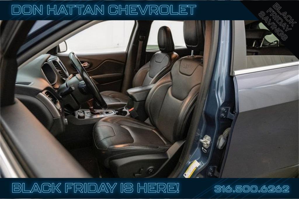 used 2021 Jeep Cherokee car, priced at $22,899