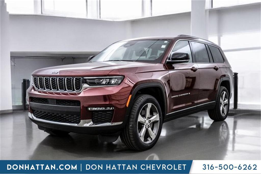 used 2021 Jeep Grand Cherokee L car, priced at $30,235