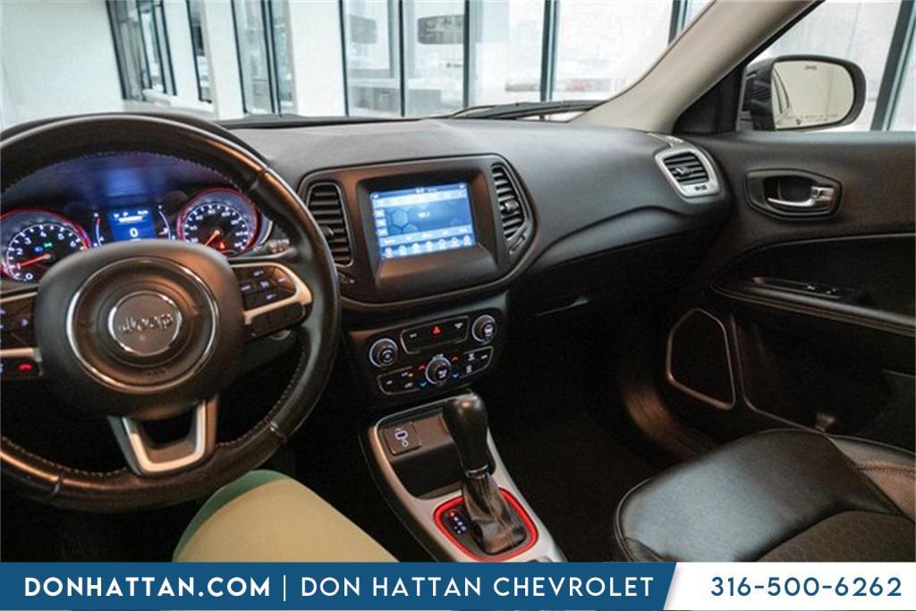 used 2020 Jeep Compass car, priced at $17,499