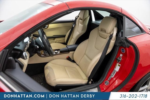 used 2015 Mercedes-Benz SLK-Class car, priced at $17,995