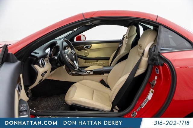 used 2015 Mercedes-Benz SLK-Class car, priced at $17,995