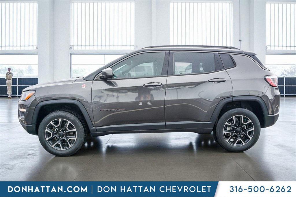 used 2020 Jeep Compass car, priced at $17,306