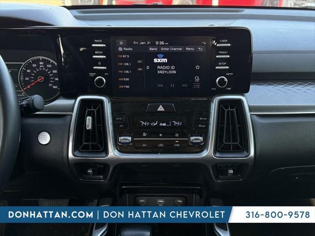used 2021 Kia Sorento car, priced at $23,620
