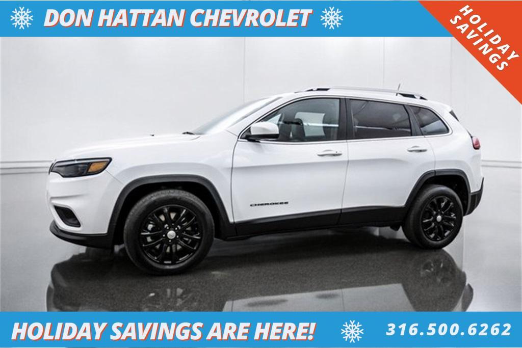 used 2021 Jeep Cherokee car, priced at $19,798