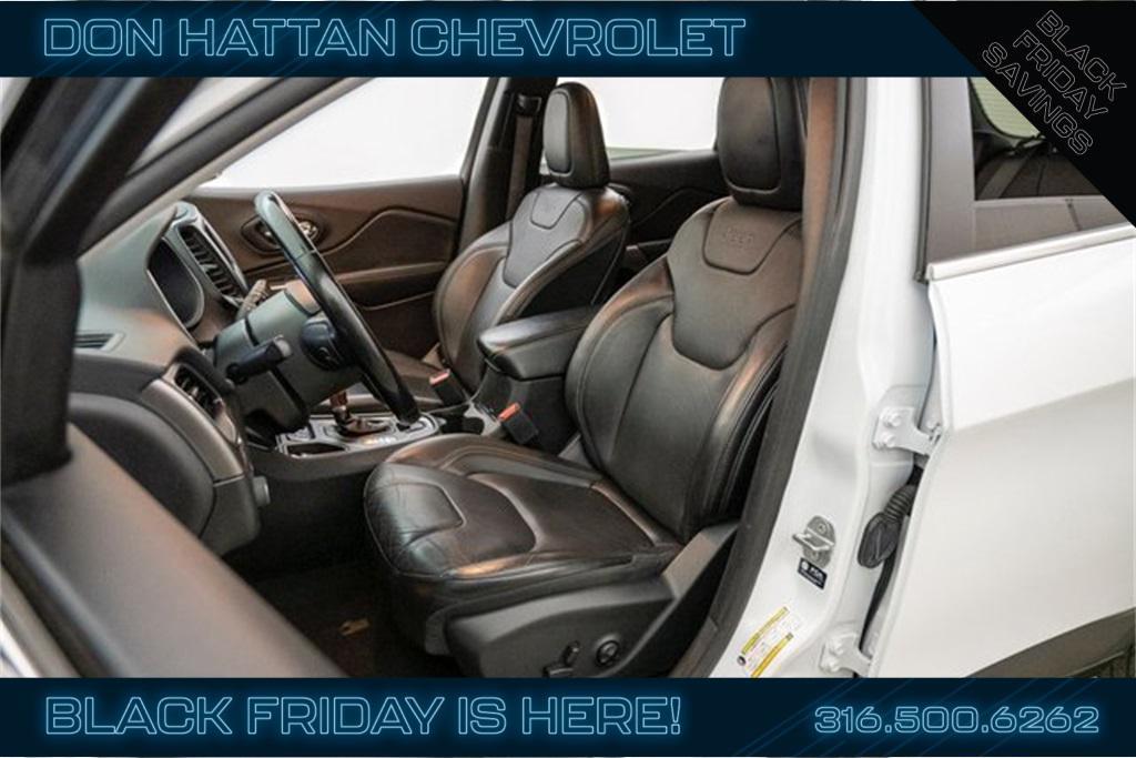 used 2021 Jeep Cherokee car, priced at $21,861