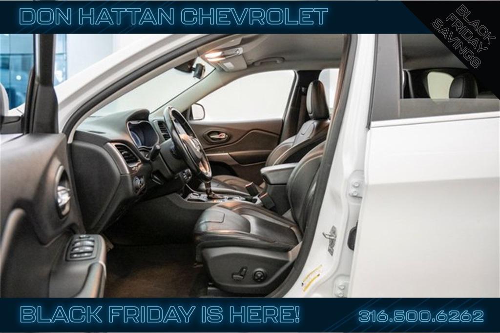 used 2021 Jeep Cherokee car, priced at $21,861