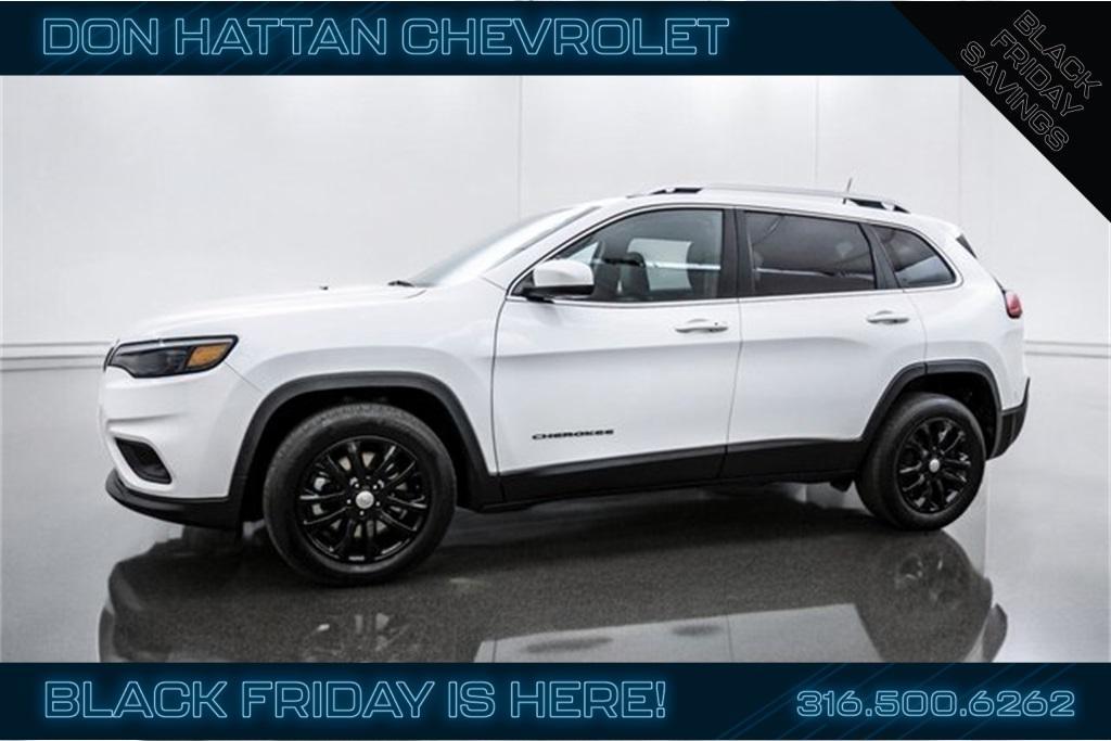 used 2021 Jeep Cherokee car, priced at $21,861
