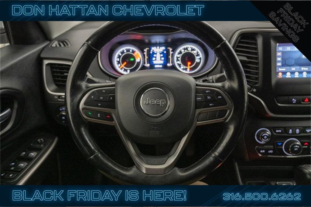 used 2021 Jeep Cherokee car, priced at $21,861