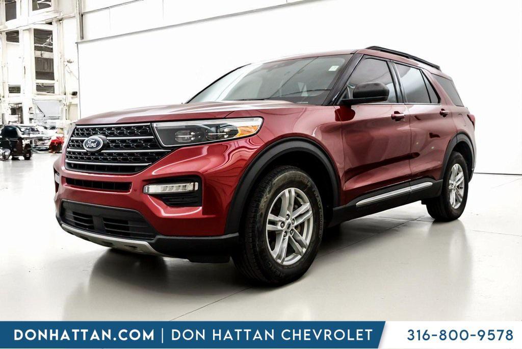 used 2021 Ford Explorer car, priced at $26,370