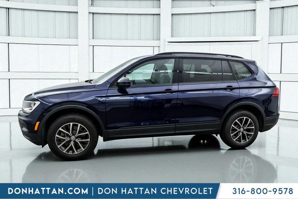 used 2021 Volkswagen Tiguan car, priced at $17,994