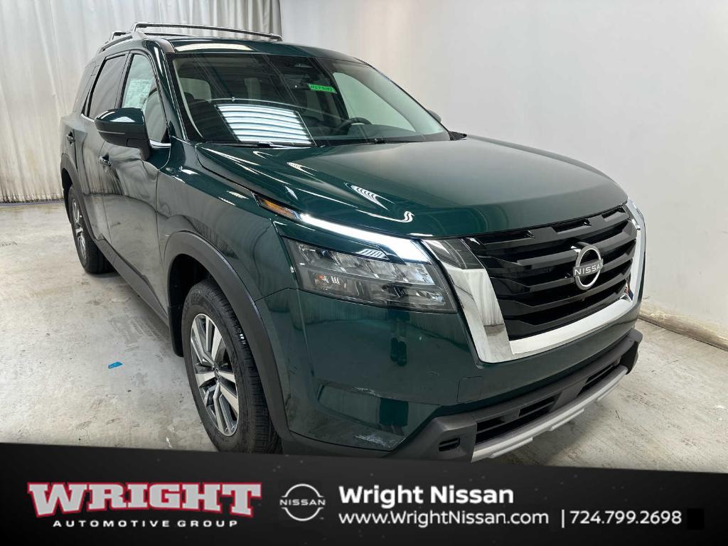 new 2025 Nissan Pathfinder car, priced at $44,086