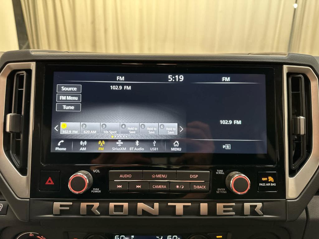 new 2025 Nissan Frontier car, priced at $42,516