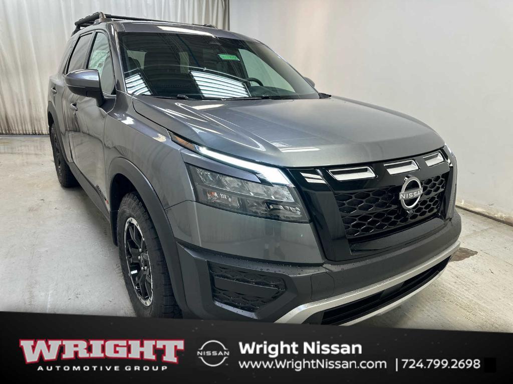 new 2025 Nissan Pathfinder car, priced at $44,643