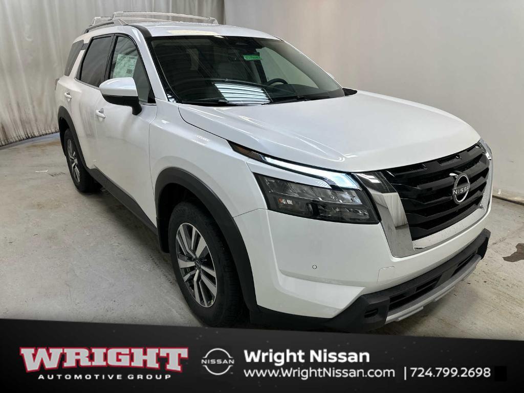 new 2025 Nissan Pathfinder car, priced at $44,882