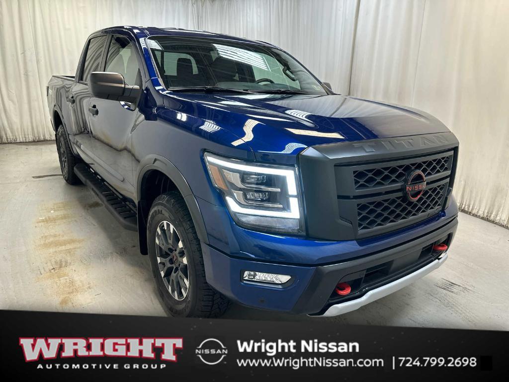 used 2024 Nissan Titan car, priced at $50,988