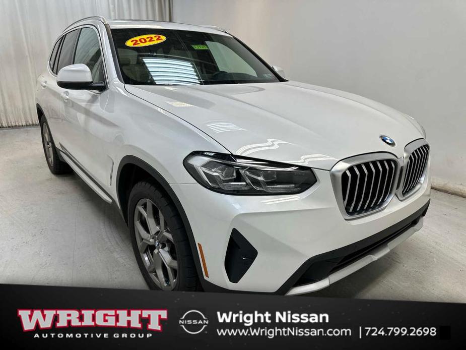 used 2022 BMW X3 car, priced at $38,750