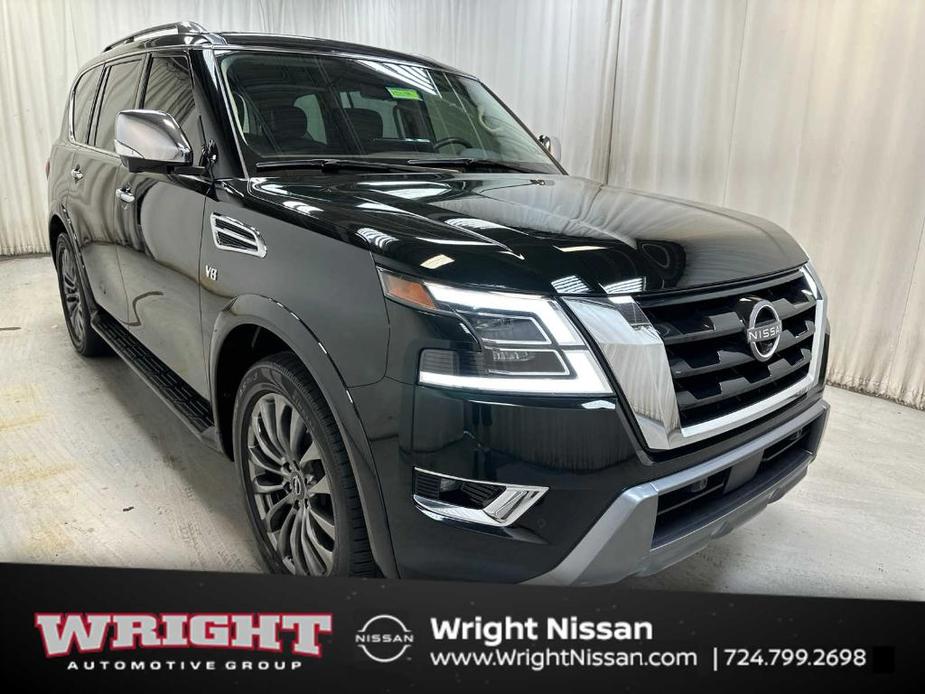 used 2021 Nissan Armada car, priced at $42,988