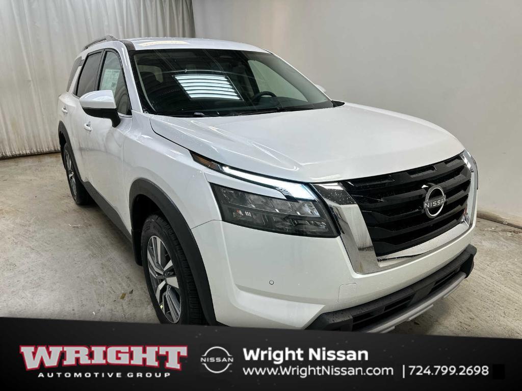 new 2025 Nissan Pathfinder car, priced at $45,083