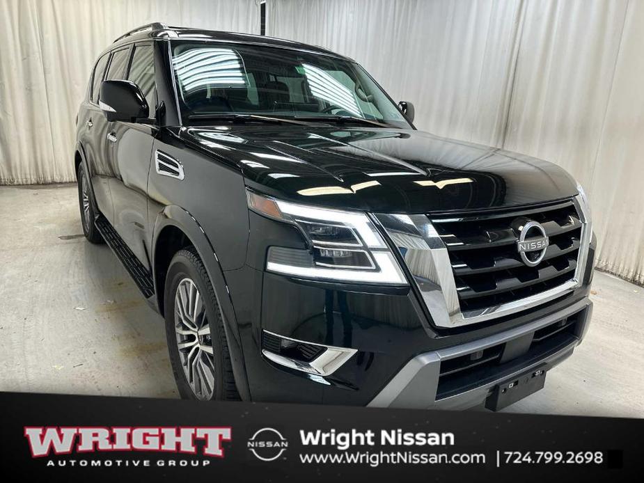 used 2023 Nissan Armada car, priced at $44,500