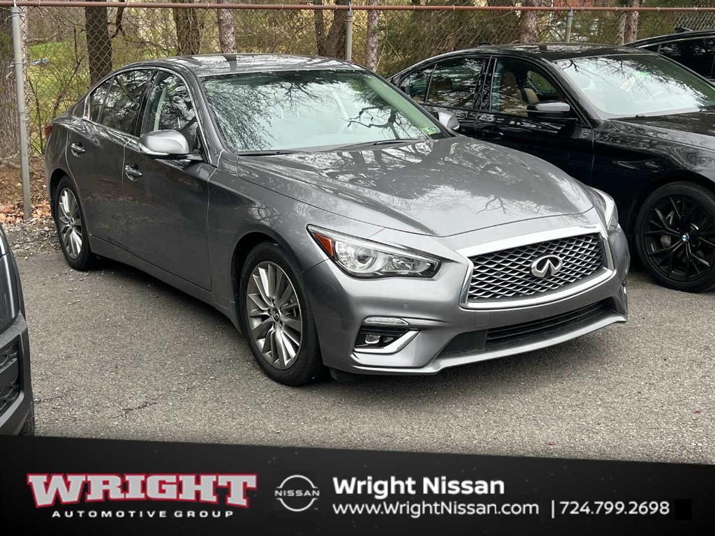 used 2022 INFINITI Q50 car, priced at $30,988