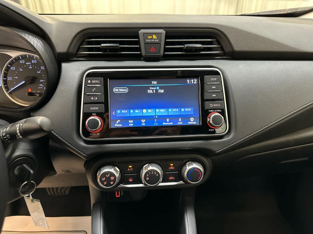 new 2025 Nissan Versa car, priced at $21,617