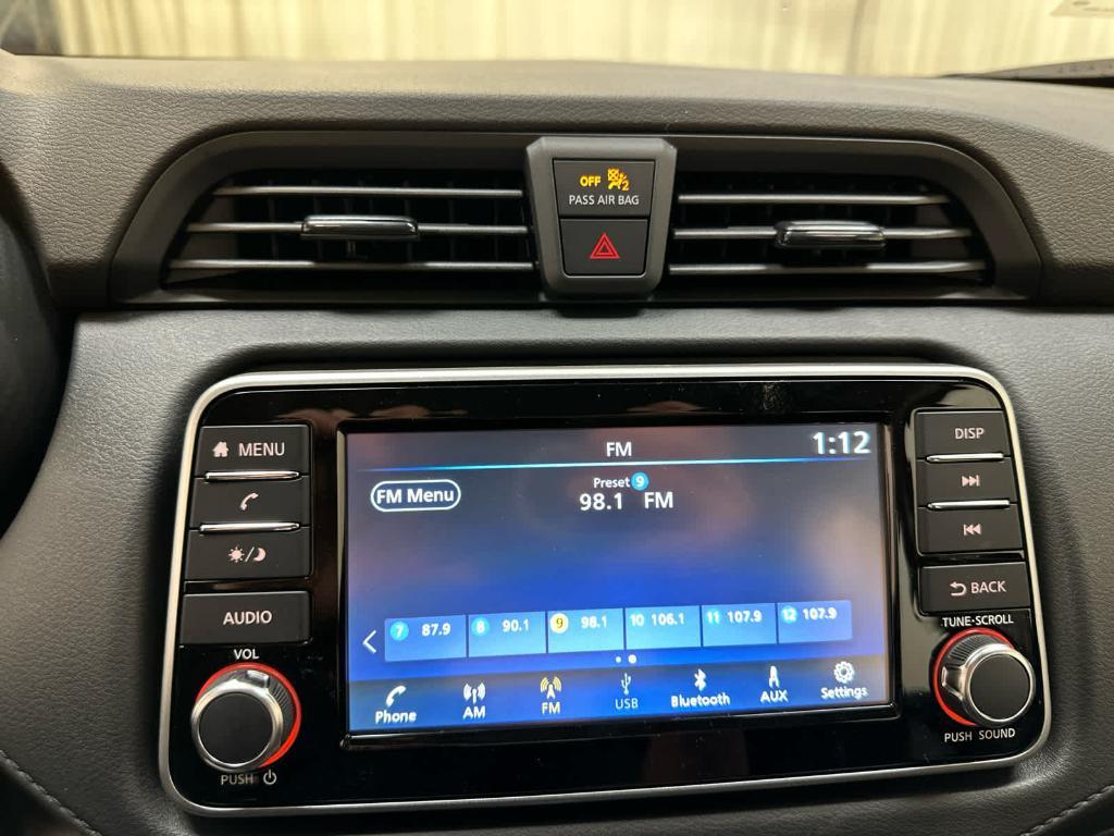 new 2025 Nissan Versa car, priced at $21,617