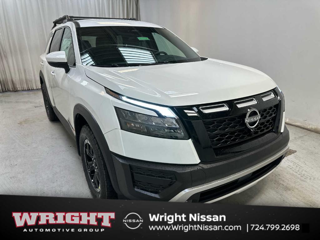 new 2025 Nissan Pathfinder car, priced at $44,248